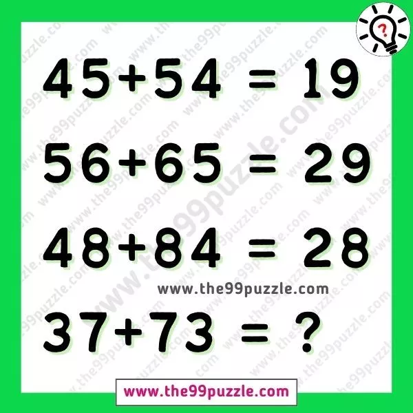 Brainteaser Number Equation: Can you crack the logic?