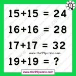 Brain Twisting Math Puzzle: Can you challenge your brain? – Puzz351