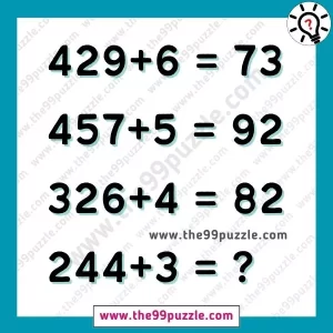 Tricky Number Puzzle Equation: Can you solve the math puzzle?
