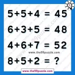 Mathematical Twist Puzzle: Reasoning question for teens with answer – Puzz368