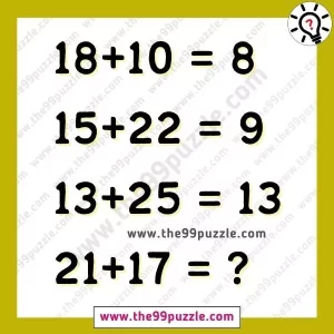 Challenging Math Riddle: Can you solve the tricky puzzle? – Puzz382