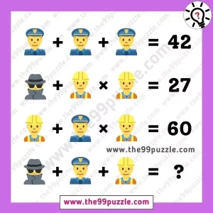 Solve the picture puzzle of math equation with answer – Puzz385