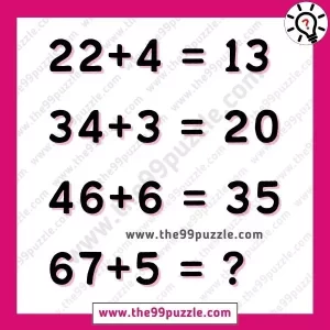 Quick Math Puzzle Test: Can you accept the mathematical challenge? – Puzz389