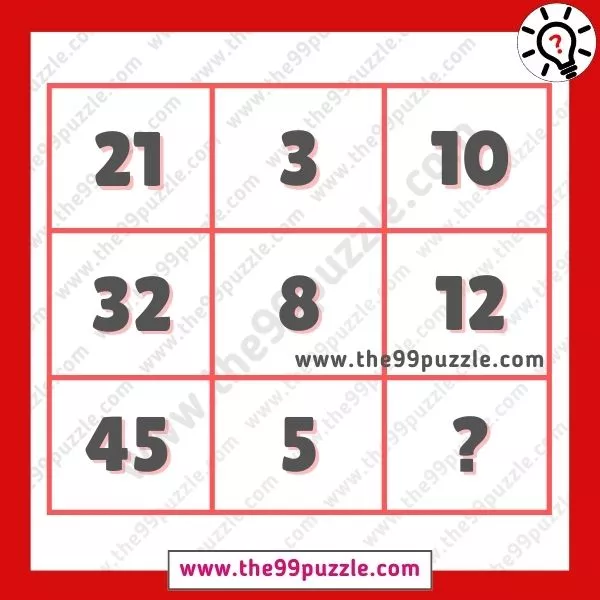 Logical Number Puzzle: Can you replace the question mark?