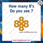 How many 8’s do you see? – Puzz394