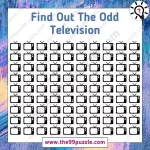 Optical Illusion Eye Test: Can you spot the odd television out in 6 seconds? – Puzz395