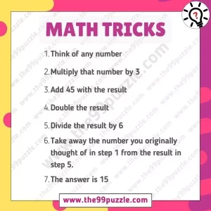 Math Tricks: Interesting Mathematical Tricks for Students