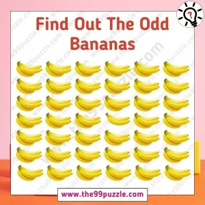 Visual IQ Test: Only high IQ people can find the odd banana picture in 5 secs
