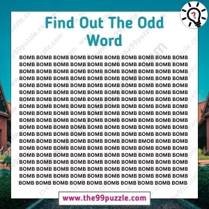 Optical Illusion Challenge: Only those with high IQs can find the odd word