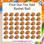 Optical Illusion with Eye Test: Spot the odd basketball out in 5 seconds – Puzz410