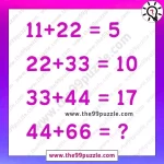 Reasoning mathematical puzzle for teens with answer – Puzz411