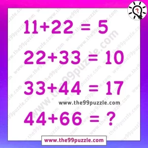 Reasoning mathematical puzzle for teens with answer – Puzz411