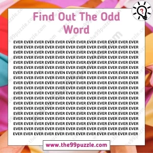 Spot The Odd Word: Can you find the odd word in 11 seconds?