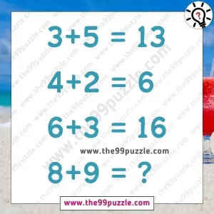 Logic Puzzles of Mathematics: Can you crack the math trick in 16 seconds? – Puzz425