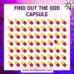 Spot the Difference One: Find out the odd capsule in 4 seconds – Puzz431