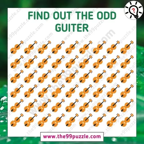 Odd One Out: Can you spot the odd guitar in 13 seconds?