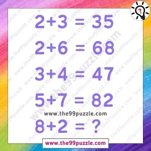 Logical Math Equation: Can you solve the number equation in 15 seconds?