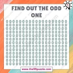 Optical Illusion Test: Can your eagle eyes spot the odd one in 9 seconds? – Puzz443