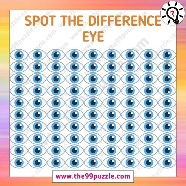 Optical Illusion: Only 3% with eagle eyes can spot odd eye in 4 seconds!
