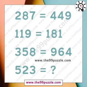 Logical Reasoning: Only 2 out of 10 people solve this math challenging puzzle in 9 seconds – Puzz450