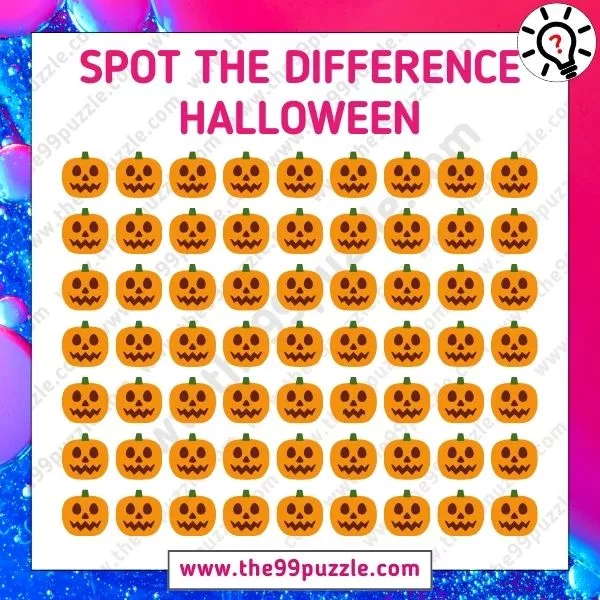 Optical Illusion IQ Test: You have 4K vision If you can spot the Halloween in 7 seconds!