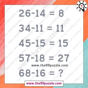 Genius Math IQ Test: Logical reasoning puzzle that blow your mind