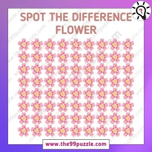 Optical Illusion IQ Test: Use your keen eyes to spot the odd flower in 7 seconds! – Puzz459