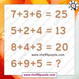 Mathematical Reasoning: Can you crack the math puzzle tricks in 8 seconds? – Puzz467