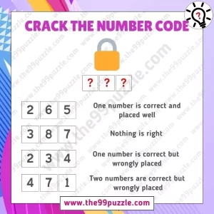 Brain Teaser Puzzle: Only a genius can crack the code in 60 seconds! – Puzz485