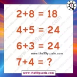 Challenging Brain Test: Can you crack the mathematical logic in 12 seconds? – Puzz486