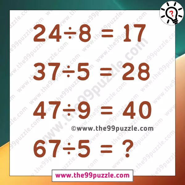Amazing Math Puzzle: Only smart people solve the number equation in 11 seconds!