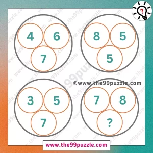 Missing Number Puzzle: Can you replace the question mark in 11 seconds? – Puzz497