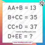 Logical Letter Puzzle: Intelligence students solve the problem in 11 seconds – Puzz502