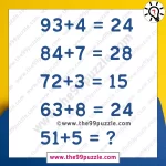 Math Test Brain Teaser: Can you solve the logical problem in 16 seconds? – Puzz508