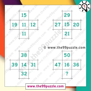 Logical Math Reasoning: Can you replace the question mark in 16 seconds?