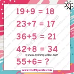 Logical Number Puzzle: 95% of people fail to answer in 13 seconds! – Puzz514