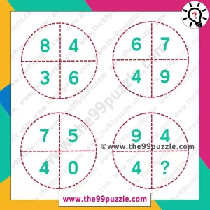 Circle Math Logic Test: Can you replace this question mark in 9 seconds? – Puzz518