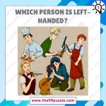 Which person is left-handed? – Puzz544