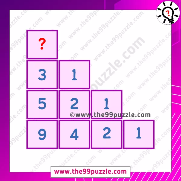 Math Logic Question: Can you replace the question mark in 6 seconds?